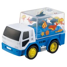 MARUKA Drive Town 迷你玩具車, 09 移動水族館卡車, 1個