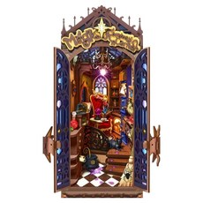 Robotime Booknook 魔法奇幻角落 立體拼圖 TGB14, 1個, 混合色, 185件