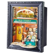 Rolife 若來 舊書店 3D 立體拼圖 DP004, 混合色, 1個, 157件