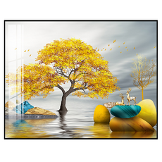 꽁꽁E몰 심플 가벼운 배전함 두꺼비집 커버 인테리어 액자 119 푸시풀형, 블랙