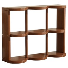 로이 원목 머그컵 진열선반 6칸, 1개