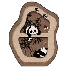 꽁꽁E몰 예술 침실 침대 옆 테이블 데스크탑 장식 인테리어 액자 F, 블랙