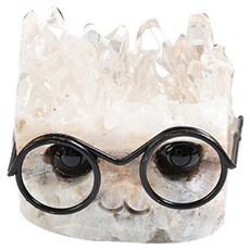 德普羅商務 室內裝飾品 感性可愛石頭 寵物石 玻璃眼鏡石, 混合顏色