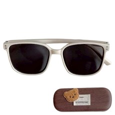 bebehom 居家生活 兒童款 韓國抗UV太陽眼鏡/墨鏡 + 熊方盒