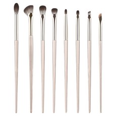 비앙티노 코쉐이딩 아이섀도우 브러시 8종 세트 BRS274, 1세트, 골드