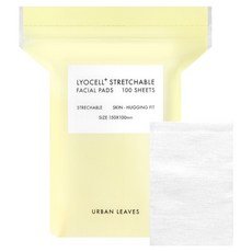URBAN LEAVES 萊賽爾Plus彈性化妝棉, 2個, 100入