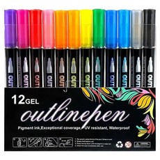 DOnG-A Pms 外框金屬麥克筆, 1個, 12色