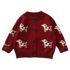 Arbe 小狗開襟衫