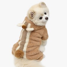 ITS DOG 狗狗 動物森友會 安哥拉連身衣 角色扮演服 松鼠, 混合色, 1個