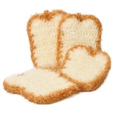 모던하우스 데일리 식빵 수세미, 4개, 1개입