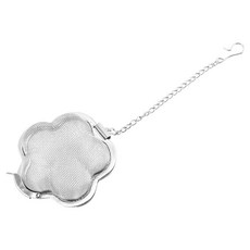 HomeMore 無研磨劑梅花設計濾茶網, 1個