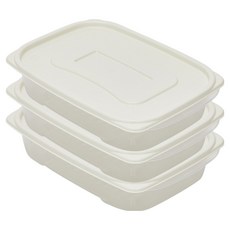 씨밀렉스 소프트킵 냉동실 전용 정리 밀폐용기, 3개, 1.3L