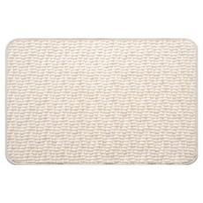 Couselect 吸水速乾浴室地墊 防滑加厚, 顆粒米, 1個