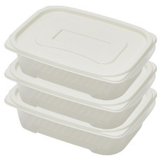 씨밀렉스 소프트킵 냉동실 전용 정리 밀폐용기, 3개, 750ml 3개, 750ml