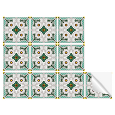 골드픽 홈데코 패턴 타일스티커 10p, 타입 2