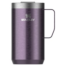 스탠리 클래식 진공 캠프 머그, 위스테리아 샤인, 1개, 709ml