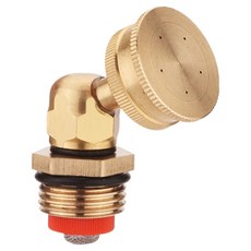 Alsongi 噴霧噴嘴 灌溉灑水器 花園噴霧型 7 4分斜口 5孔過濾噴嘴, 混合色, 1個