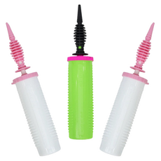 코쿠리 밀당 풍선 펌프 공기 주입기 3종 세트 5W0861, 1세트, 화이트, 그린