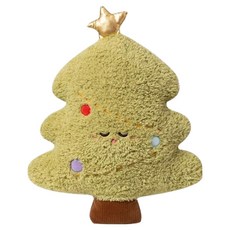 半島良品 絨毛抱枕聖誕佈置抱枕, 聖誕樹