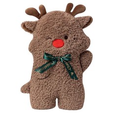 半島良品 絨毛抱枕聖誕佈置抱枕, 糜鹿