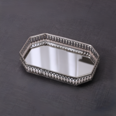 恩熙魔法 現代室內裝飾鏡面託盤, 類型 I