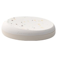 巴科傑 高級珪藻土肥皂架, 黃米色, 1個