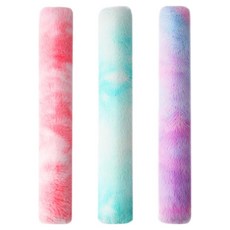 寵物夢工廠 長條毛絨貓薄荷抱枕玩具 3個裝, 顏色隨機, 1套