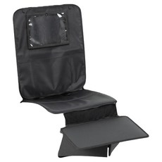 BEBE AMICO 4合1多功能汽車安全座椅保護墊, 黑色, 1個