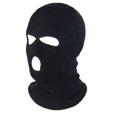 솔레르 호흡이 편한 강도 복면, 1개, 블랙