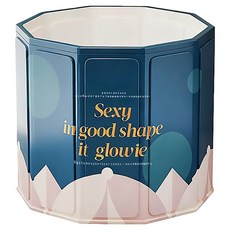 Reddot 紅點生活 免安裝便攜收納加厚摺疊泡澡桶, 北歐幾何, 1個