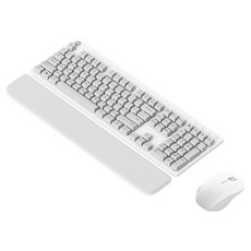 Xiaomi 小米 無線鍵鼠套組 舒適版, 白色, XMWXJSC01YM, 基礎軸