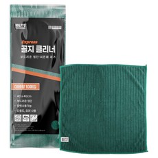 말표 골지클리너 손걸레 극세사 40 x 40 cm 10p, 그린, 1개