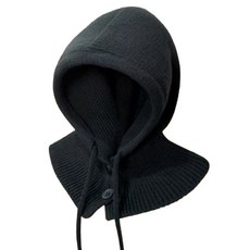새미와함께 풀오버 스키모자, 블랙, 1개