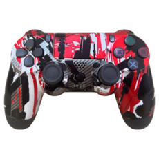 PS4手把 副廠 紅碳鋼, 1個, S03-P4-58