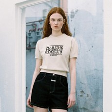 MaritheFrancoisGirbaud 女款 CLASSIC LOGO HALF KNIT