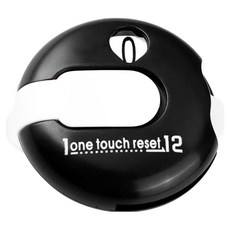 PGM Golf 高爾夫帽夾手套夾計分器 30 x 30 x 20mm PG174, 黑白色, 1個