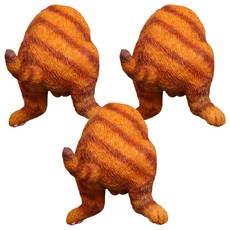 은희마법 유니크 캣츠 후크형 자석 3p, 치즈태비