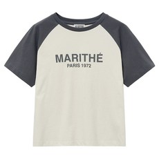 MaritheFrancoisGirbaud 女款 RAGLAN REGULAR LOGO TEE