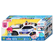 IWill COMPANY Bebefinn 噗噗觸碰即走警車, 白色, 1個