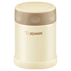 ZOJIRUSHI 象印 不鏽鋼真空燜燒杯 SW-EAE35(CC), 米色, 1個, 350ml