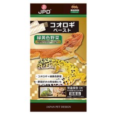 JPD 파충류 짜요라미 프레쉬 페이스트 스틱 녹황채소 베지터블 부스터 5p, 1개, 30g