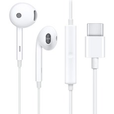 DTAudio oppo線控耳機 Type-c, 白色, OP-22