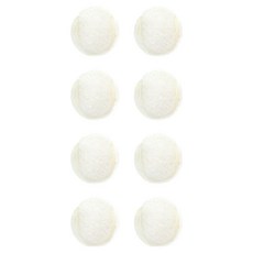 키에코베 에코비 미니 테니스공 의자 발커버 8p, 화이트, 1개