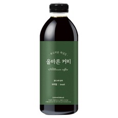正直咖啡 冷萃原液 冰滴咖啡 巴西 Santos, 1個, 1入, 1L