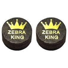 Diamond Zebra King 撞球皮頭 M, 混合色, 2個