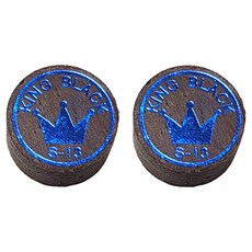 Diamond King Black 撞球皮頭 13層 S, 混合色, 2個