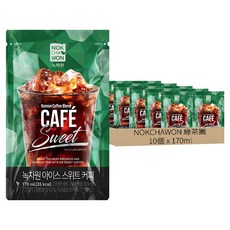 NOKCHAWON 綠茶園 美式咖啡, 170ml, 10個