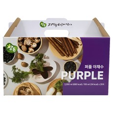 Charmden 紫色蔬菜湯 20入, 1個, 2L