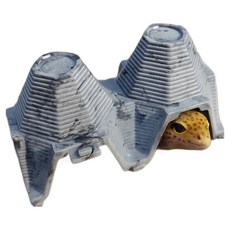 벤프 Home 계란판 은신처 2칸, 1개, 그레이