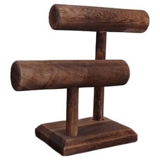 BenF Home 雙層餵食臺, 深棕色, 1個